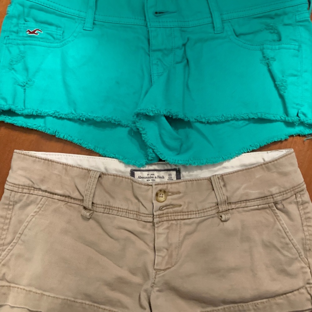 Abercrombie and Hollister shorts